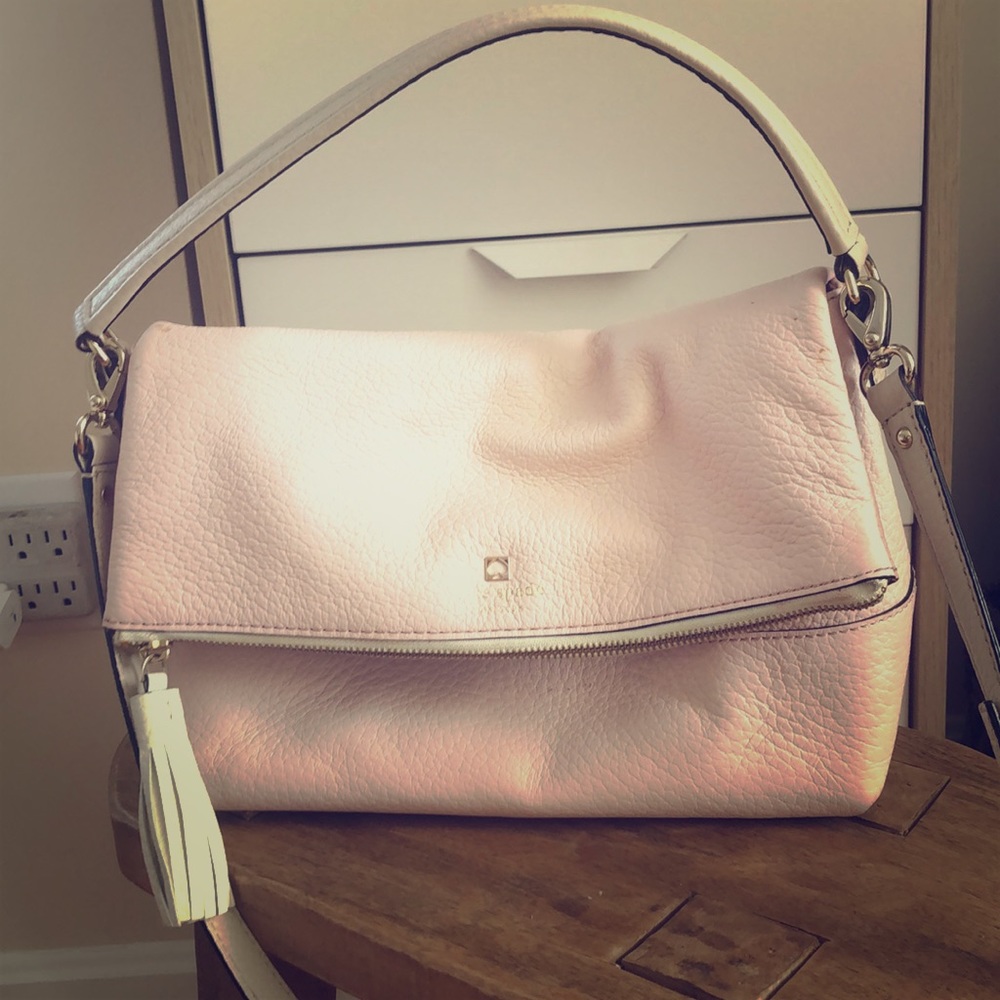 Kate Spade Baby Pink Medium Leather Bag